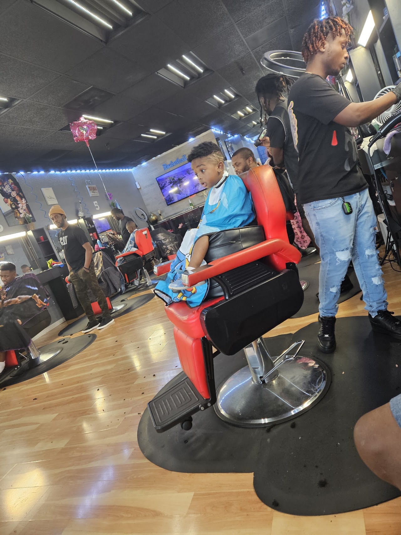 Traffic Barbershop Interior