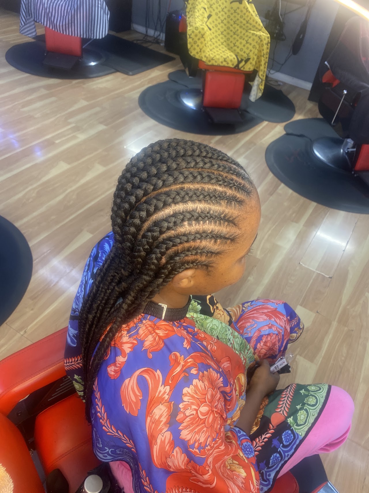 Barbershop floor